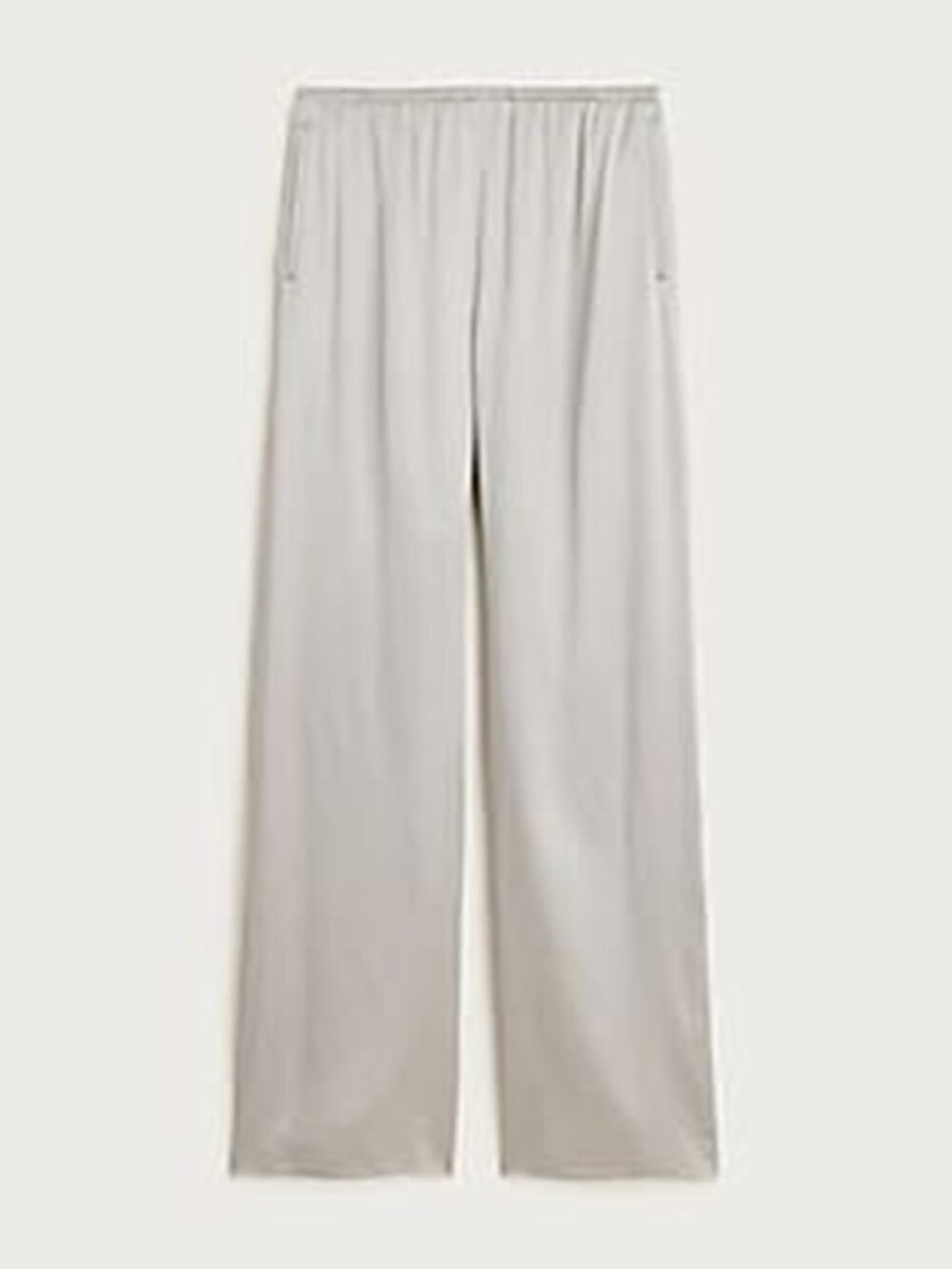 J. Crew silver cosmo pant in luster charmeuse size small